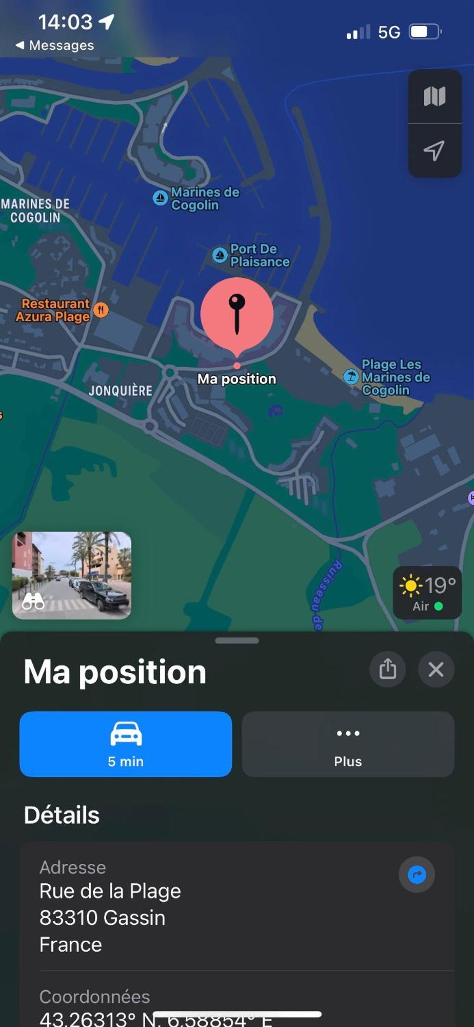 Le Sud Plage Et Piscine Gassin Exteriör bild